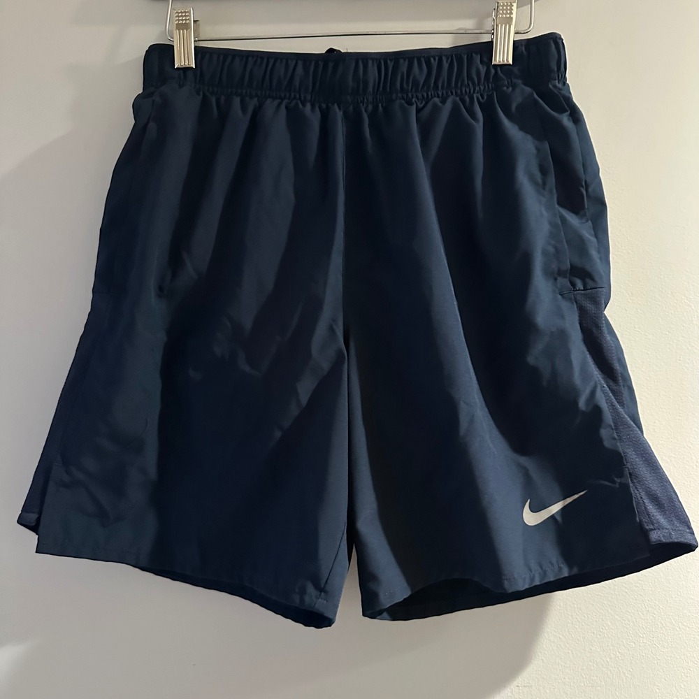 Nike Dri-FIT Mens Running Shorts Navy Blue Small DB4013-451